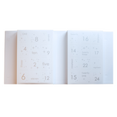 Beading advent calendar opened